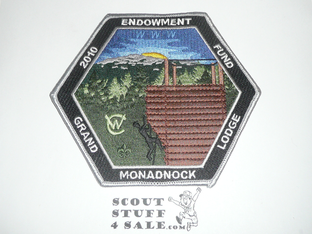 Order of the Arrow Lodge #309 Grand Monadnock x14 2010 Endowment Jacket Patch