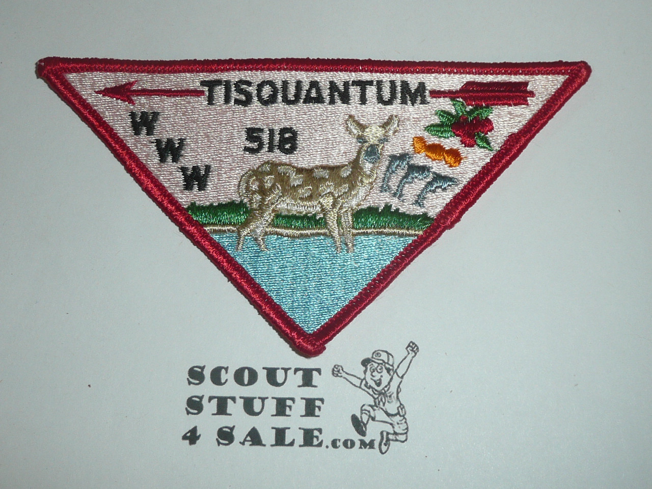 Order of the Arrow Lodge #518 Tisquantum p2 Pie Patch