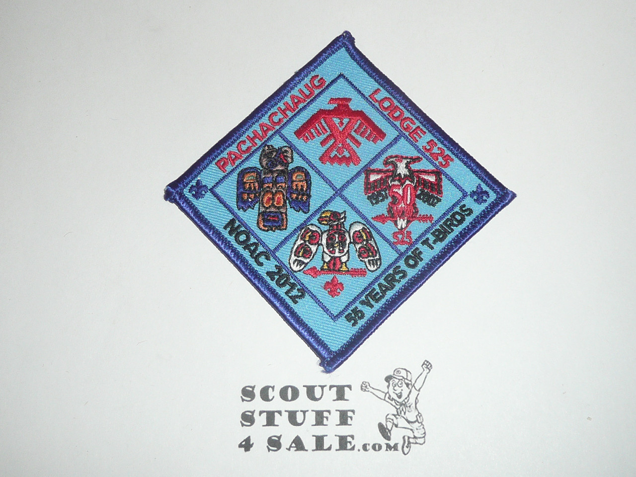Order of the Arrow Lodge #525 Pachachaug x41 2012 NOAC Patch