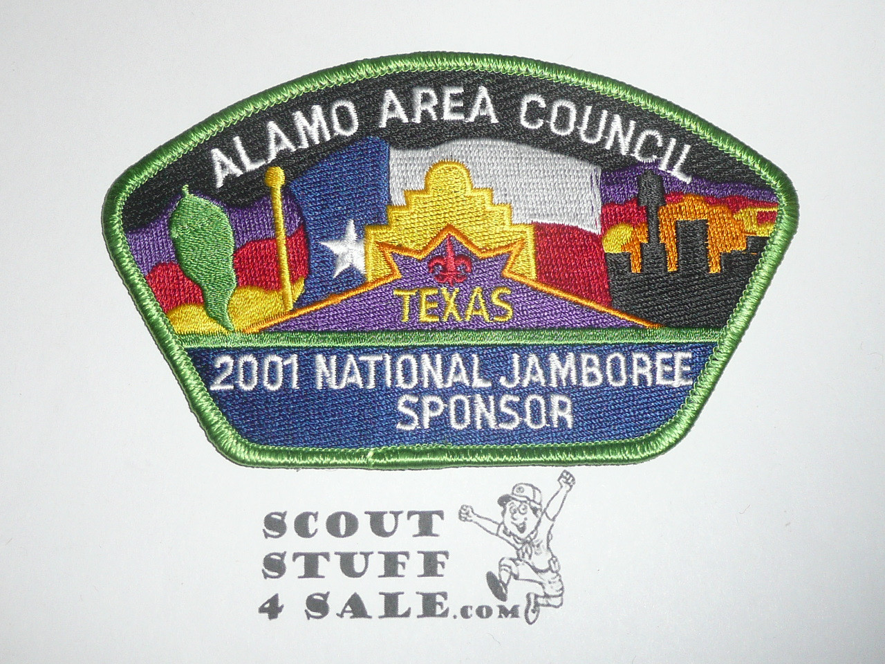 2001 National Jamboree JSP - Alamo Area Council, sponsor