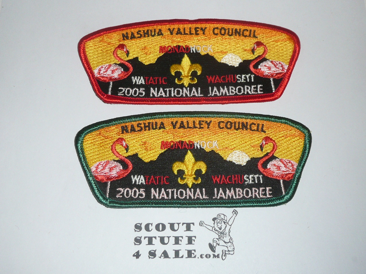 2005 National Jamboree JSP - Nashua Valley Council, set of 2