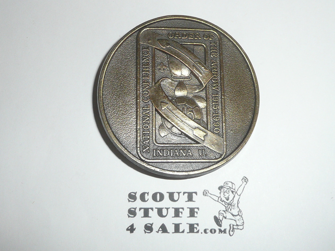 National Order of the Arrow Conference (NOAC), 1990 Bronze Belt Buckle