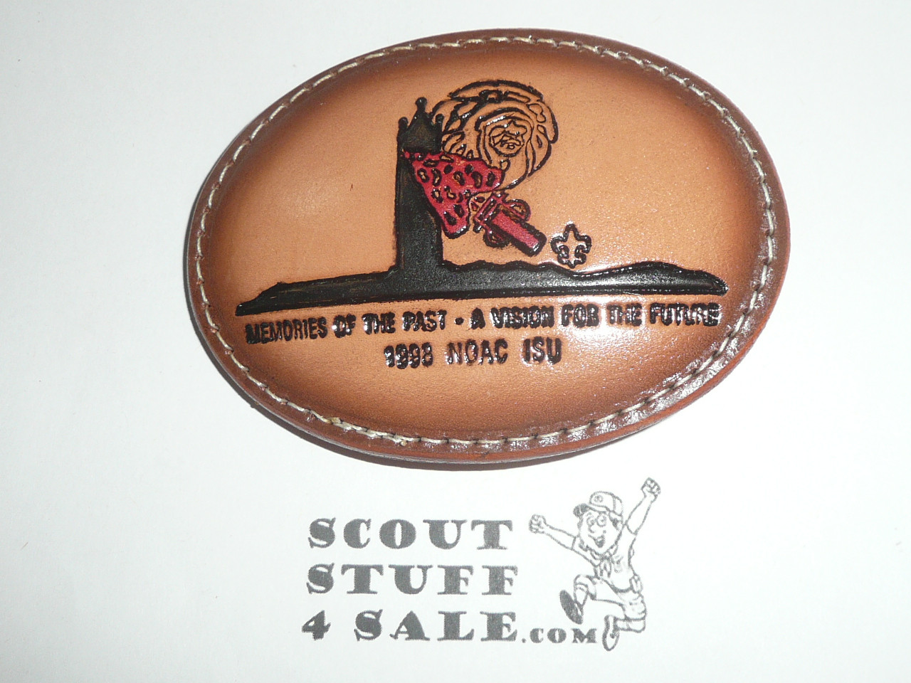 National Order of the Arrow Conference (NOAC), 1998 Leather Belt Buckle