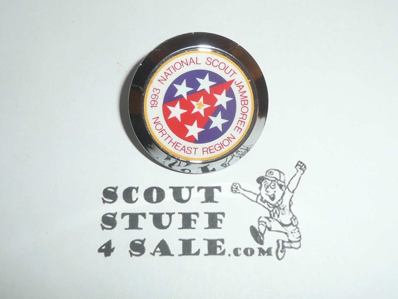 1993 National Jamboree Northeast Region Neckerchief Slide