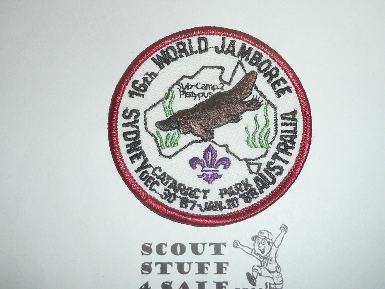 1987-1988 Boy Scout World Jamboree Subcamp 2 Patch