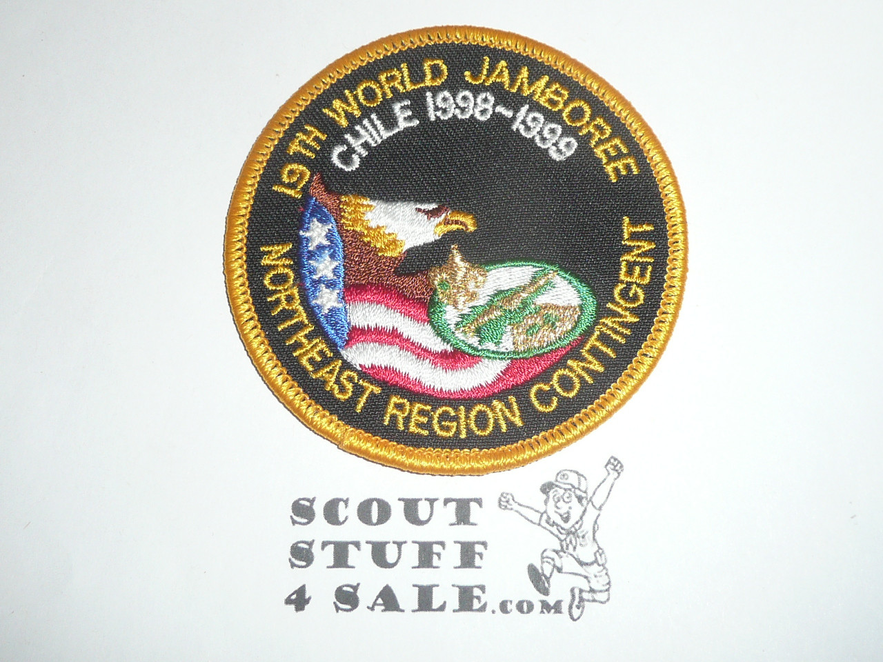 1998-99 Boy Scout World Jamboree Northeast Region USA Contingent Patch