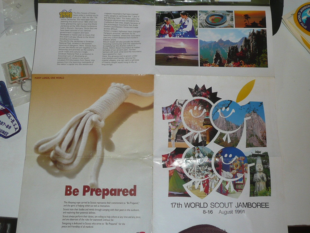 1991 World Jamboree Large Promotional Brochure #2