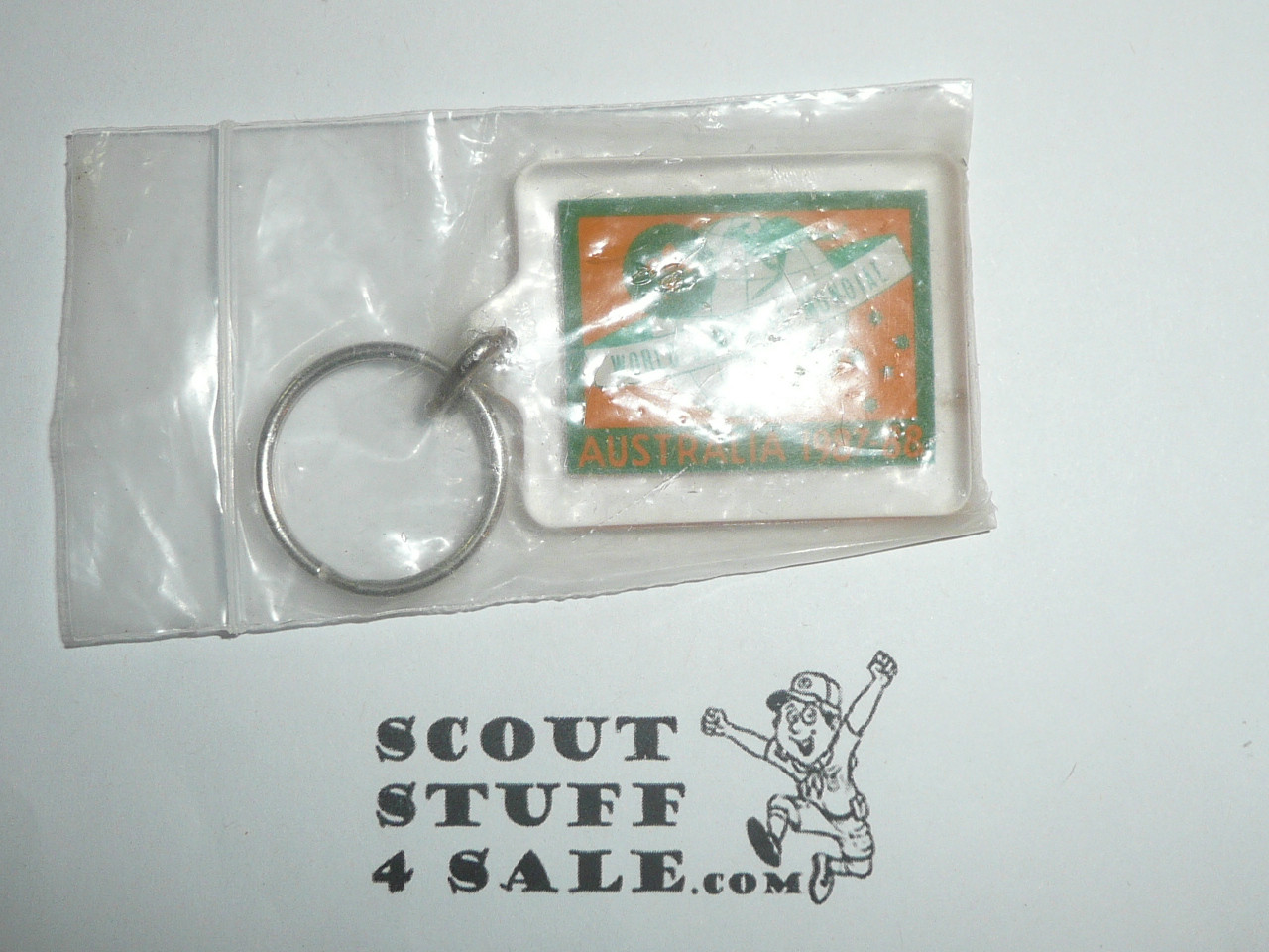 1987-1988 Boy Scout World Jamboree Key Ring