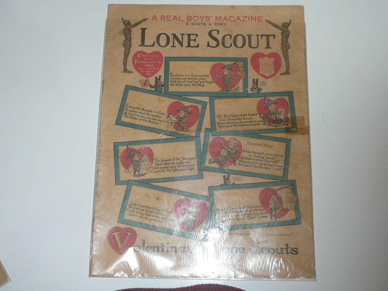 1918 Lone Scout Magazine, February 9, Vol 7 #16