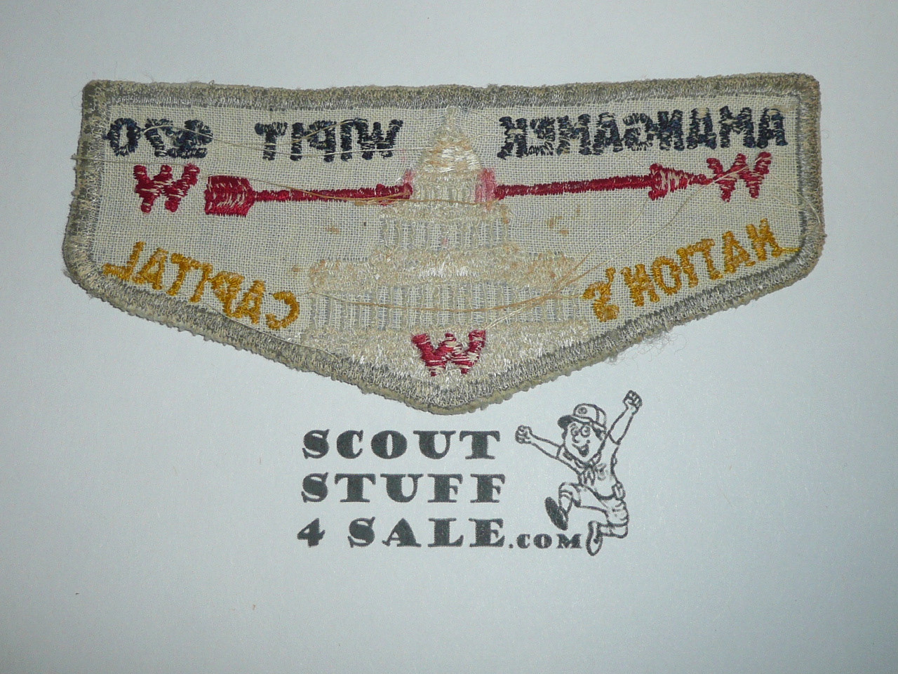 Order of the Arrow Lodge #470 Amangamek-Wipit f1 First Flap Patch