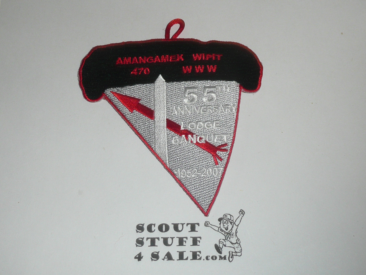 Order of the Arrow Lodge #470 Amangamek-Wipit 2007 Banquet Patch
