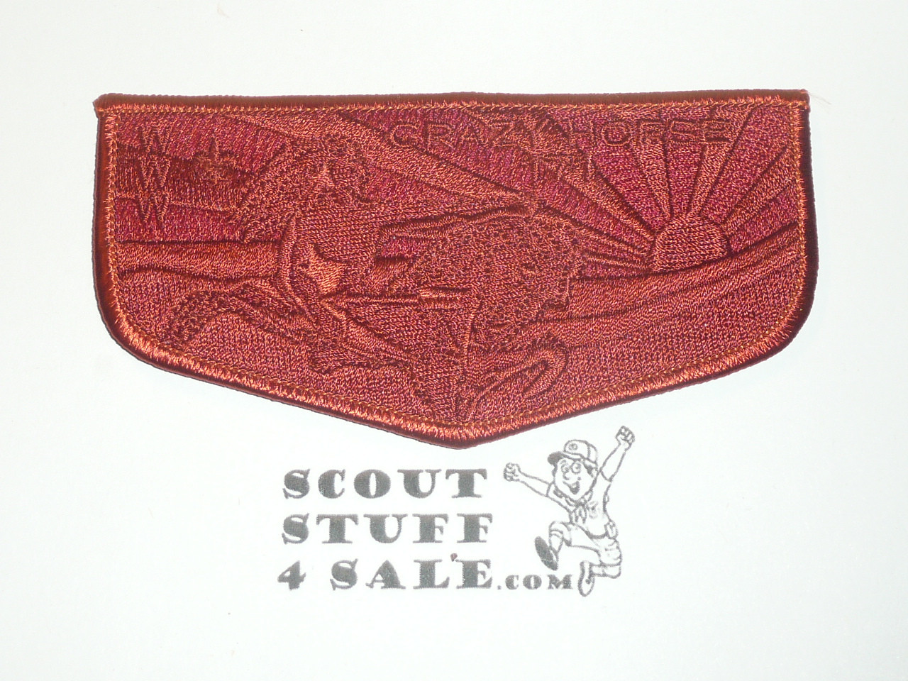 Order of the Arrow Lodge #171 Crazy Horse s10 Flap Patch