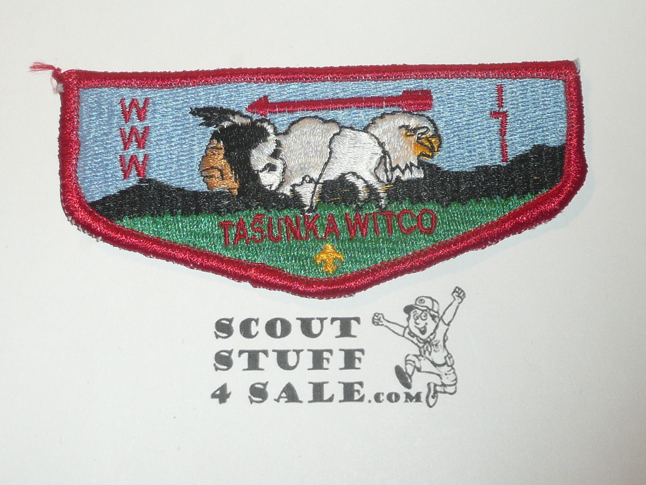 Order of the Arrow Lodge #171 Tasunka Witco s4 Flap Patch