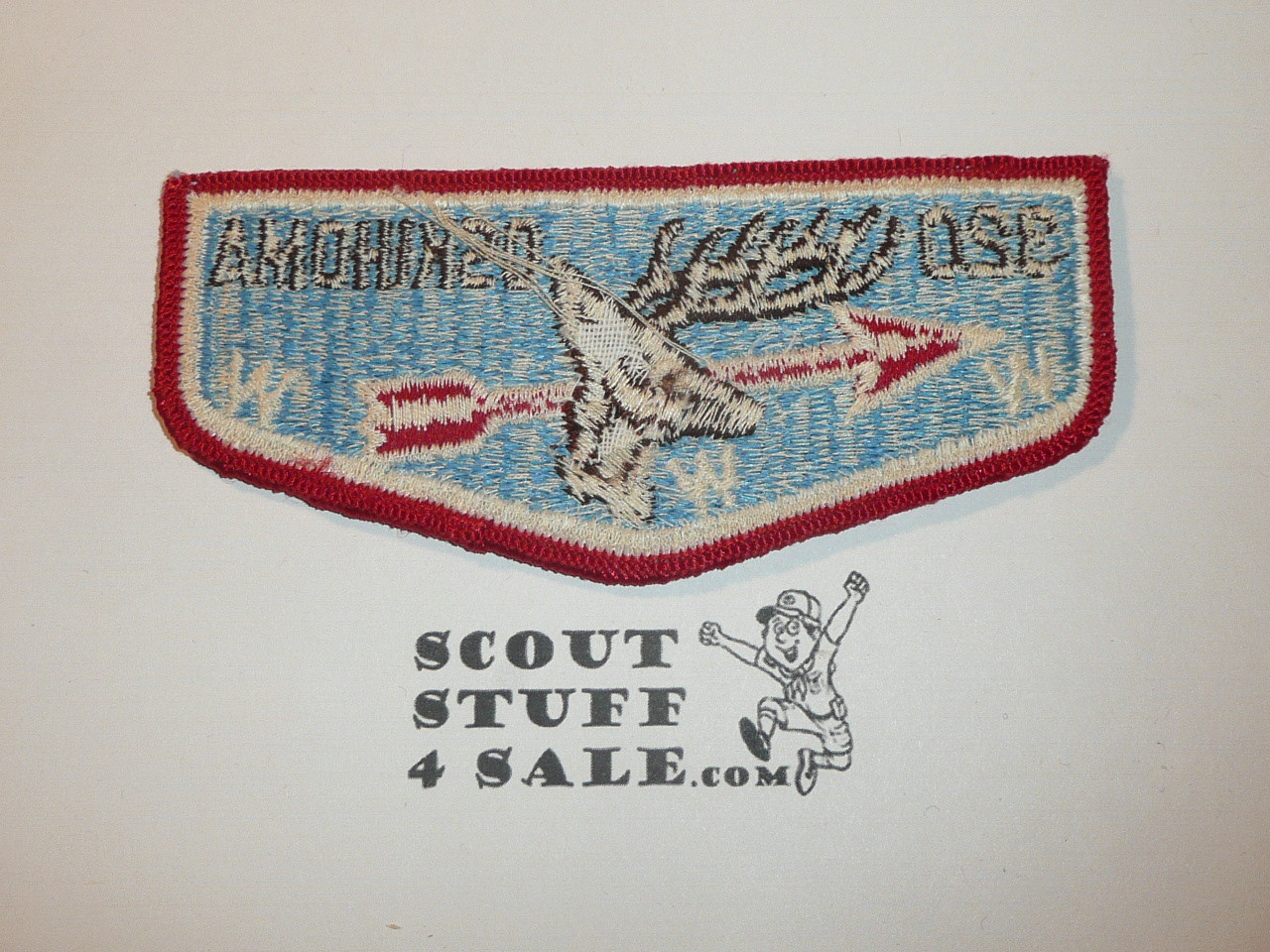 Order of the Arrow Lodge #320 Oskihoma Lodge s1a First Flap Patch