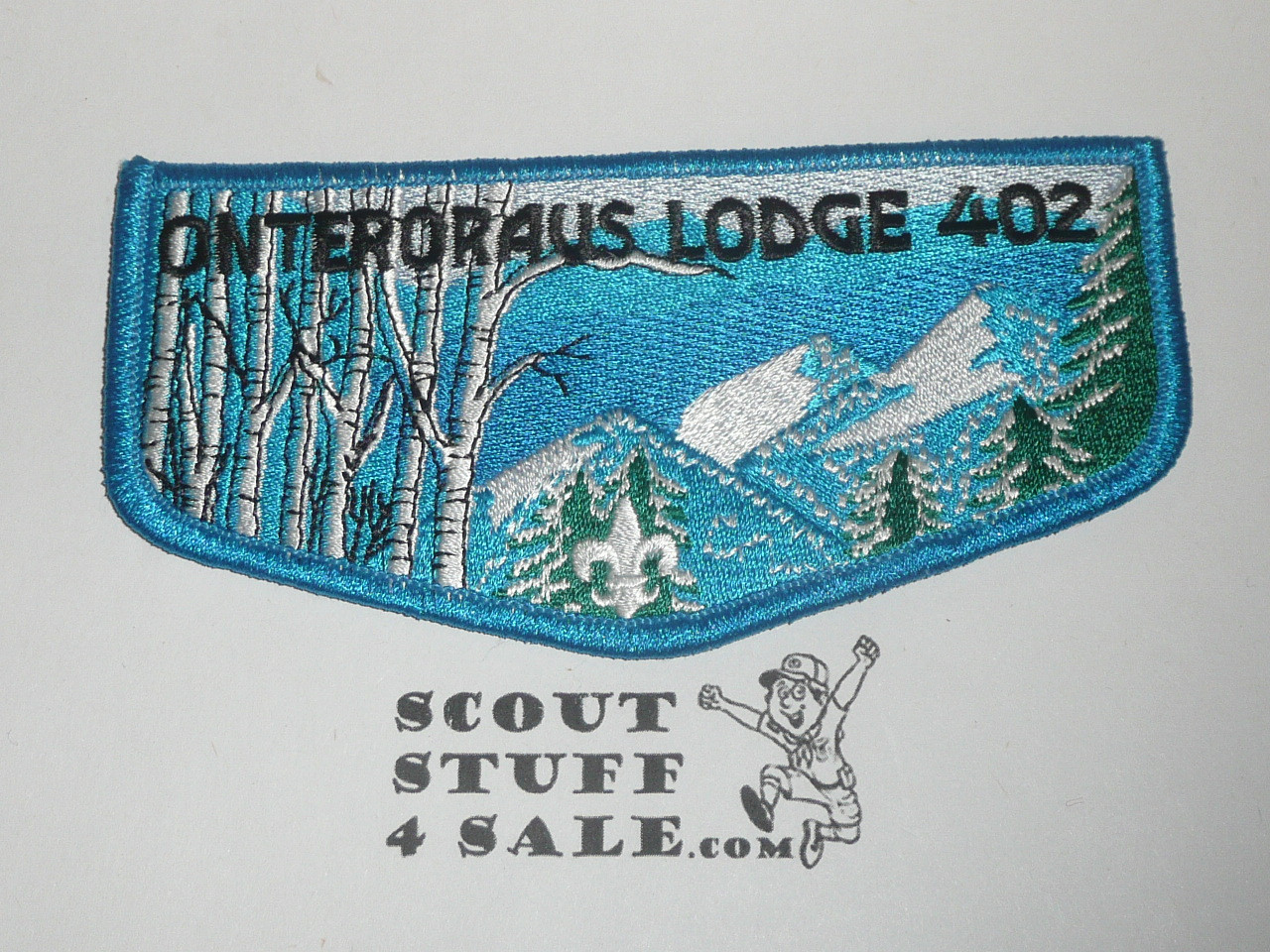 Order of the Arrow Lodge #402 Onteroraus s28 Flap Patch