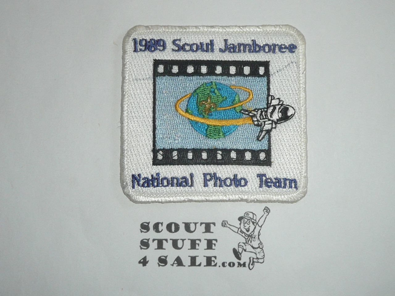 1989 National Jamboree National Photo Team Staff Patch