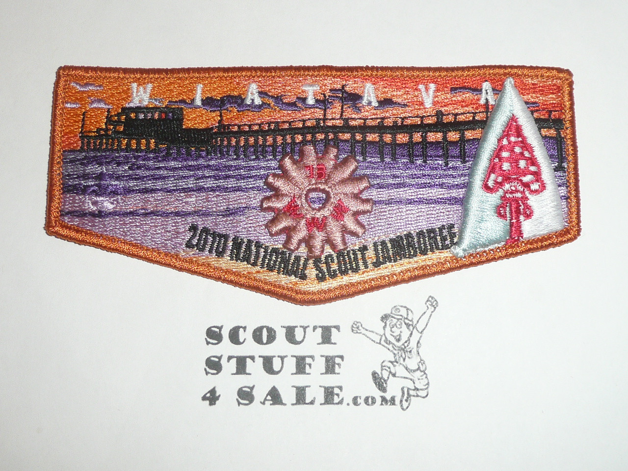 Order of the Arrow Lodge #13 Wiatava s55 2010 National Jamboree Flap Patch
