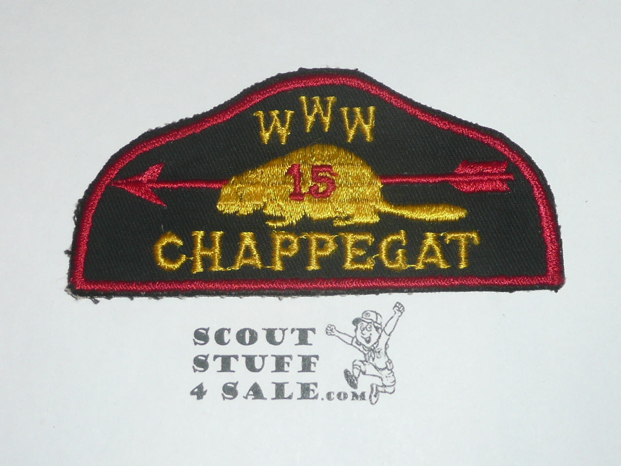 Order of the Arrow Lodge #15 Chappegat x4 Flap Patch