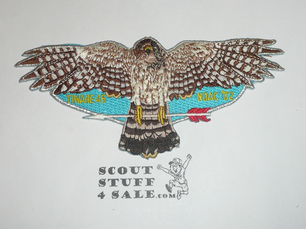 Order of the Arrow Lodge #45 Tiwahe s19 2002 NOAC Flap Platch