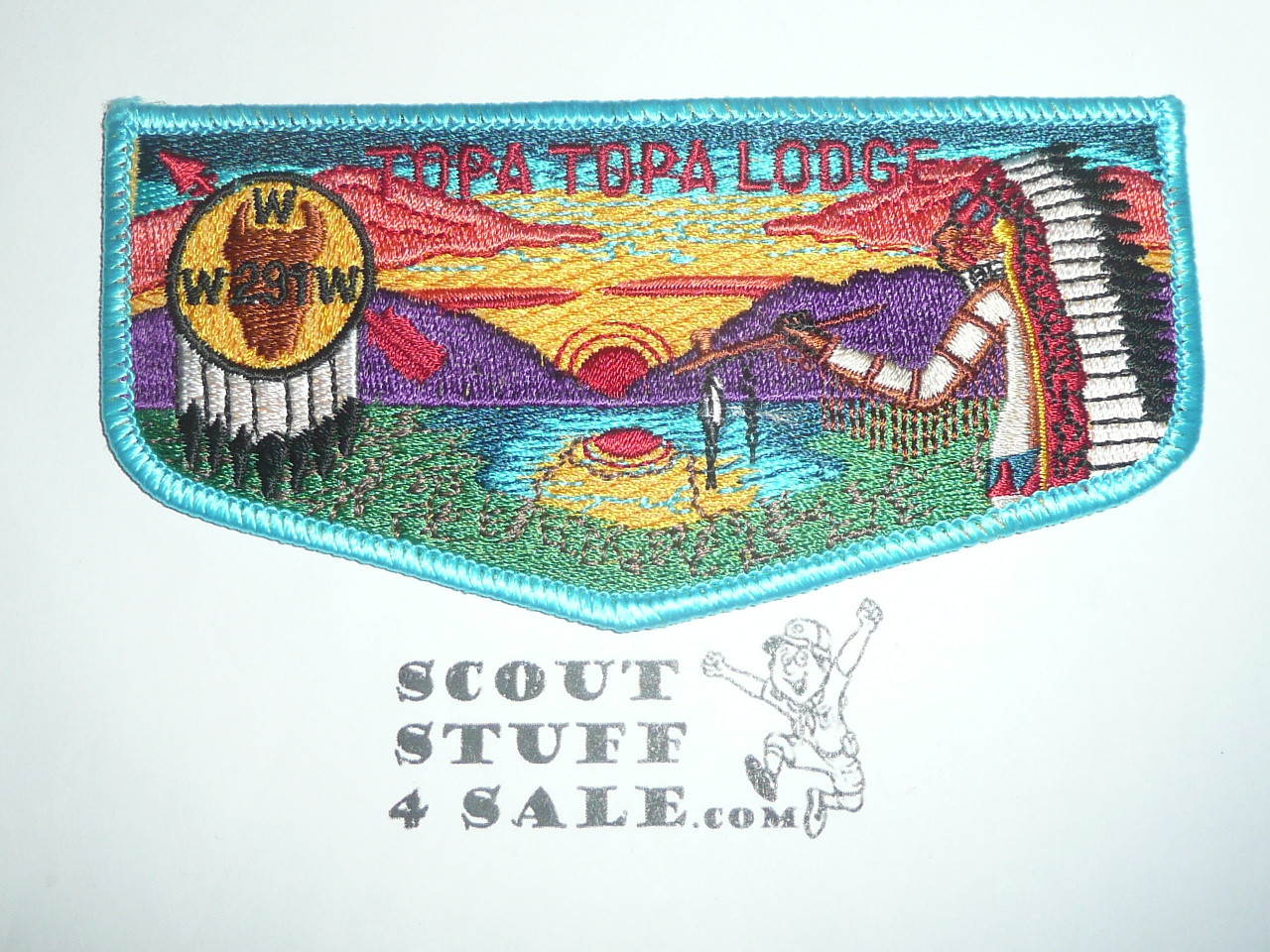 Order of the Arrow Lodge #291 Topa Topa s51 Flap Patch