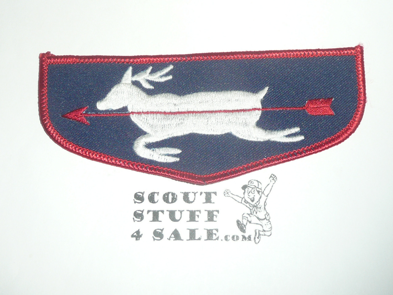 Order of the Arrow Lodge #323 Arrowhead f3 Flap Patch
