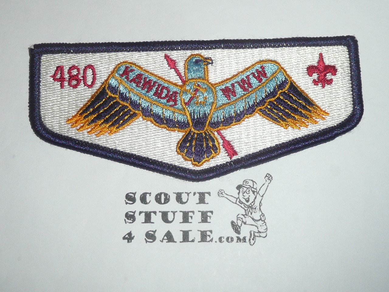 Order of the Arrow Lodge #480 Kawida s12 Flap Patch