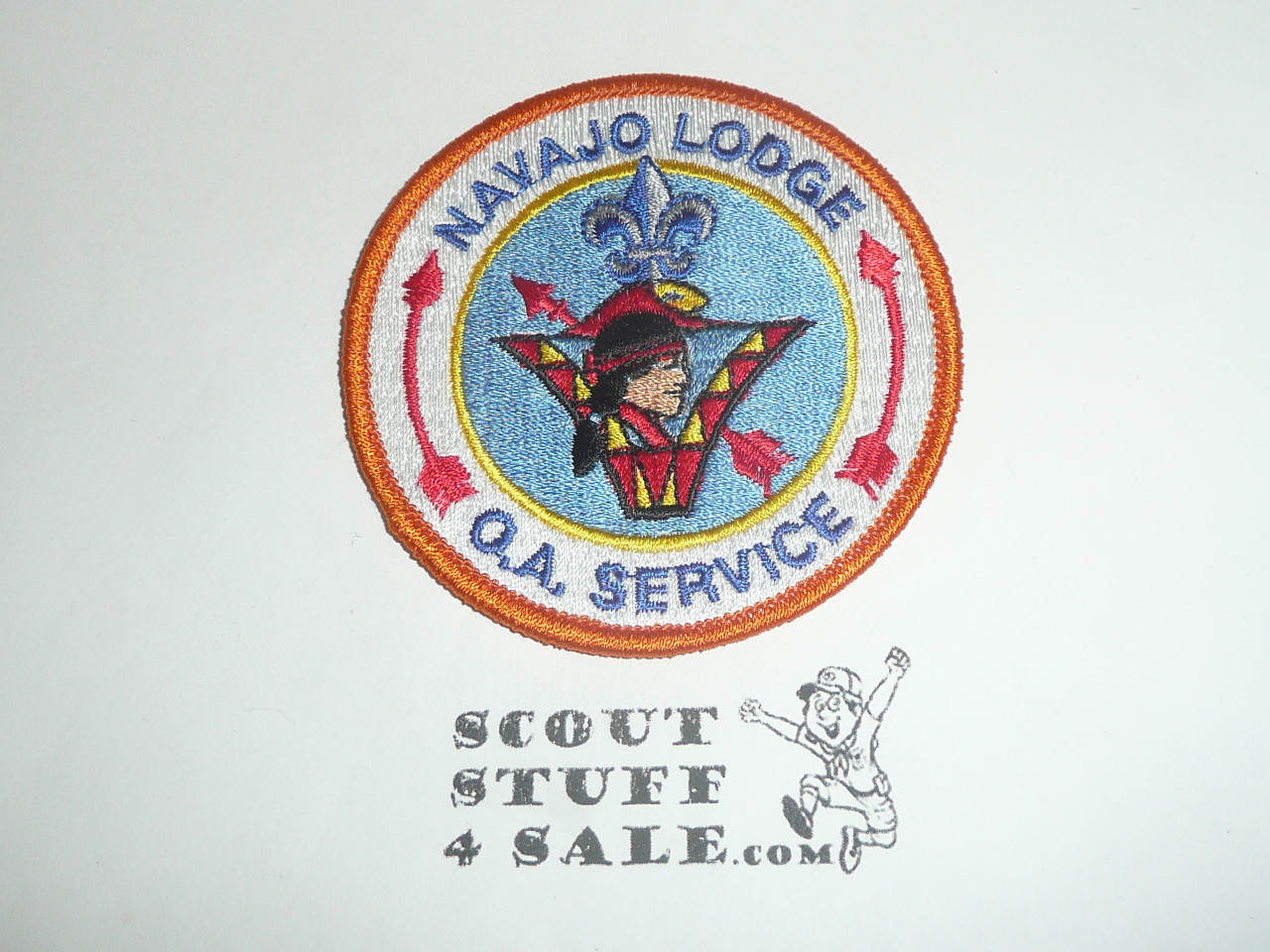 Order of the Arrow Lodge #98 Navajo r3 OA Service Patch