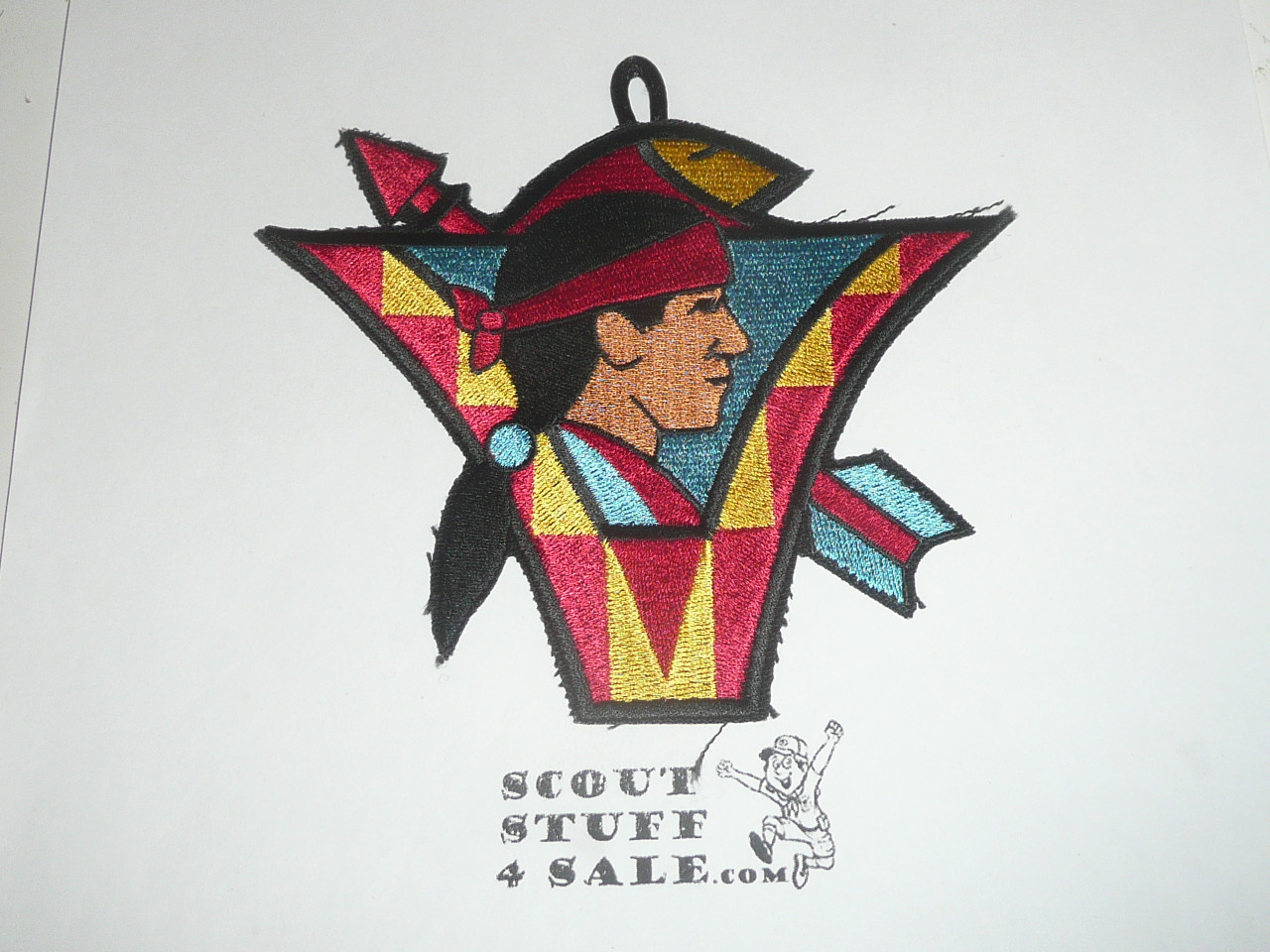 Order of the Arrow Lodge #98 Navajo cut edge Odd Shape Patch