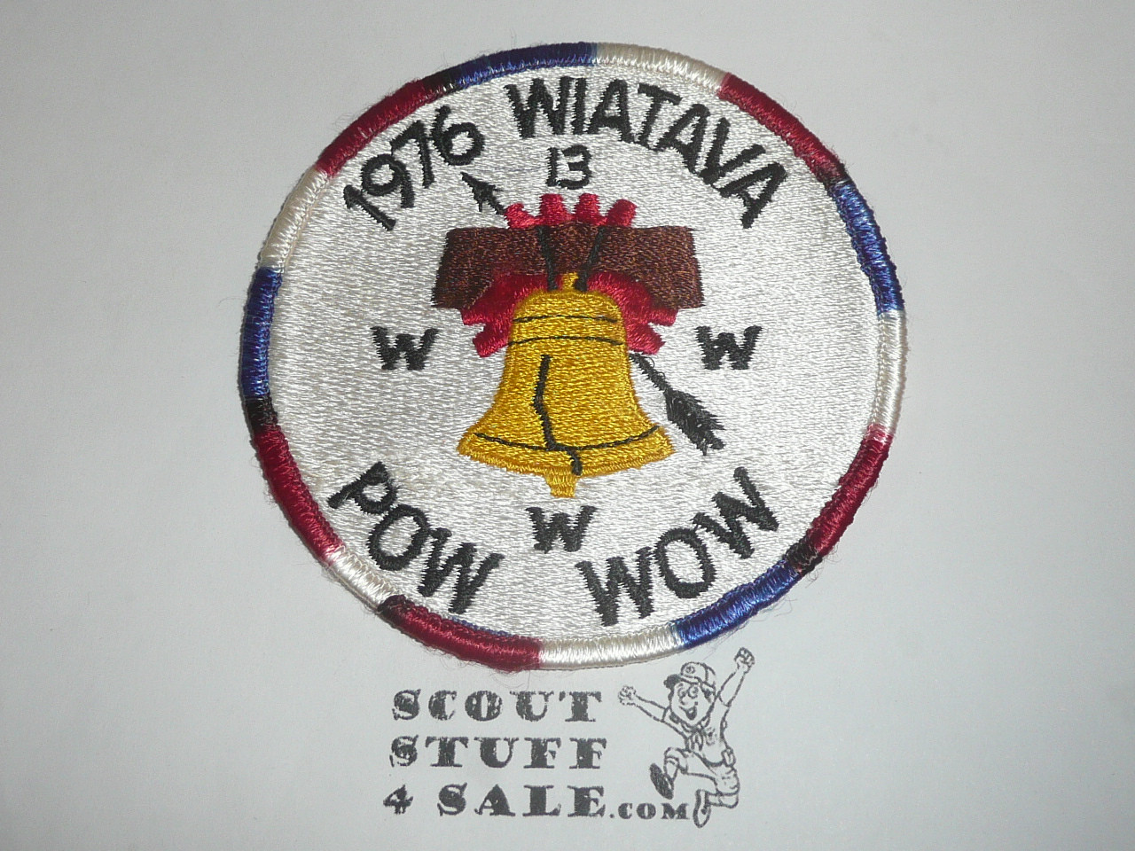 Order of the Arrow Lodge #13 Wiatava 1976 Pow Wow Patch