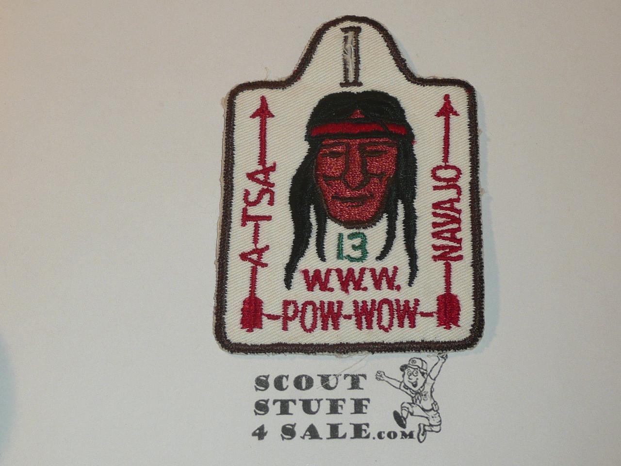 Order of the Arrow Lodge #380 A-Tsa and #98 Navajo 1967 Pow Wow #13 Patch