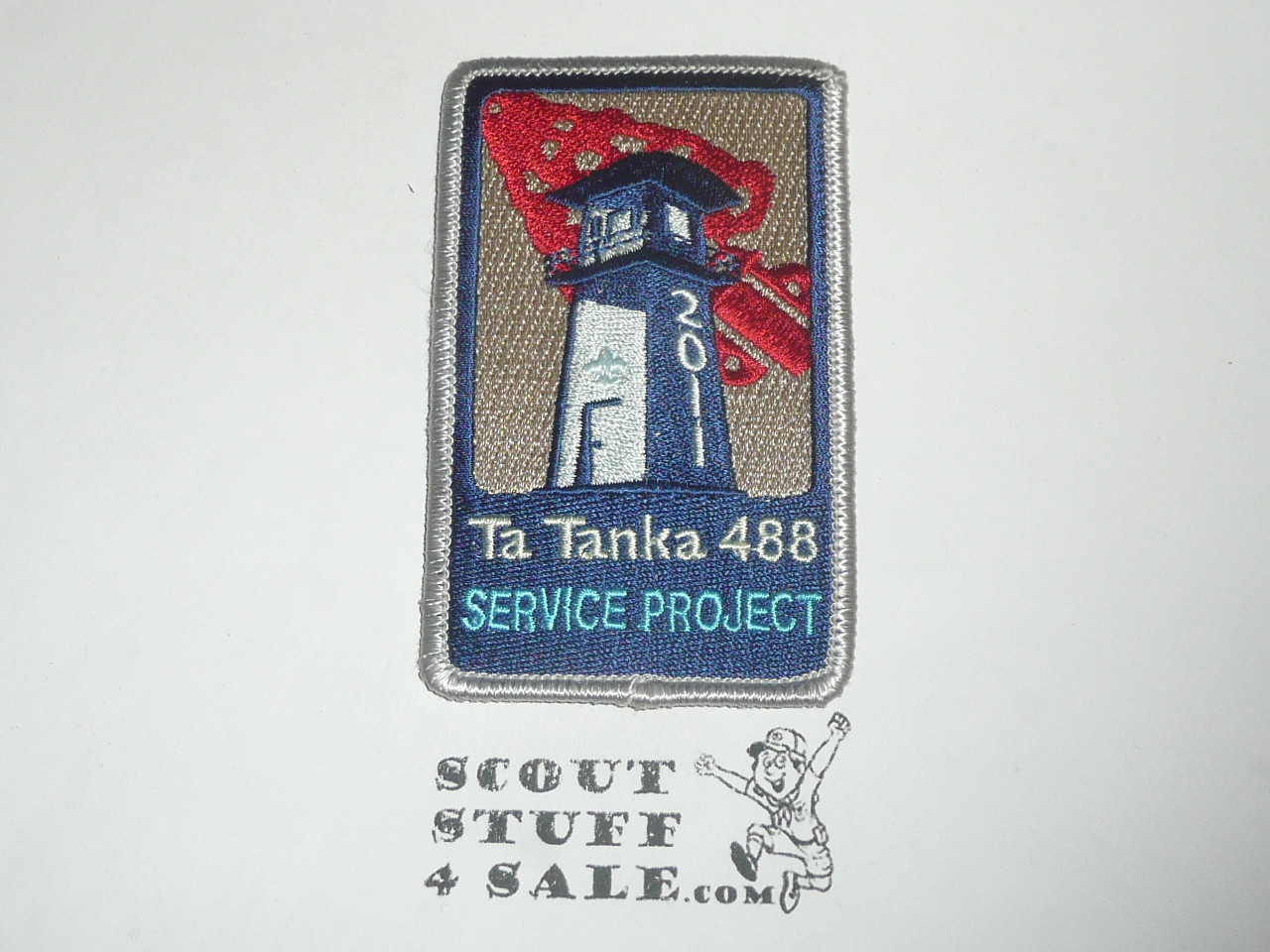 Order of the Arrow Lodge #488 Ta Tanka 2011 Cherry Valley Service Project Patch