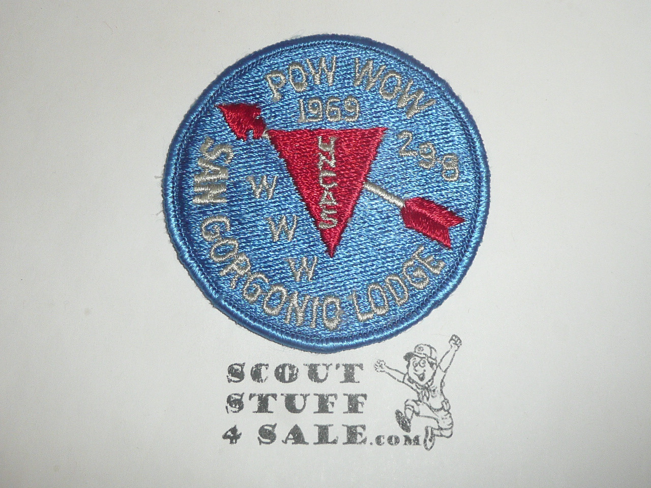 Order of the Arrow Lodge #298 San Gorgonio 1969 Pow Wow Patch