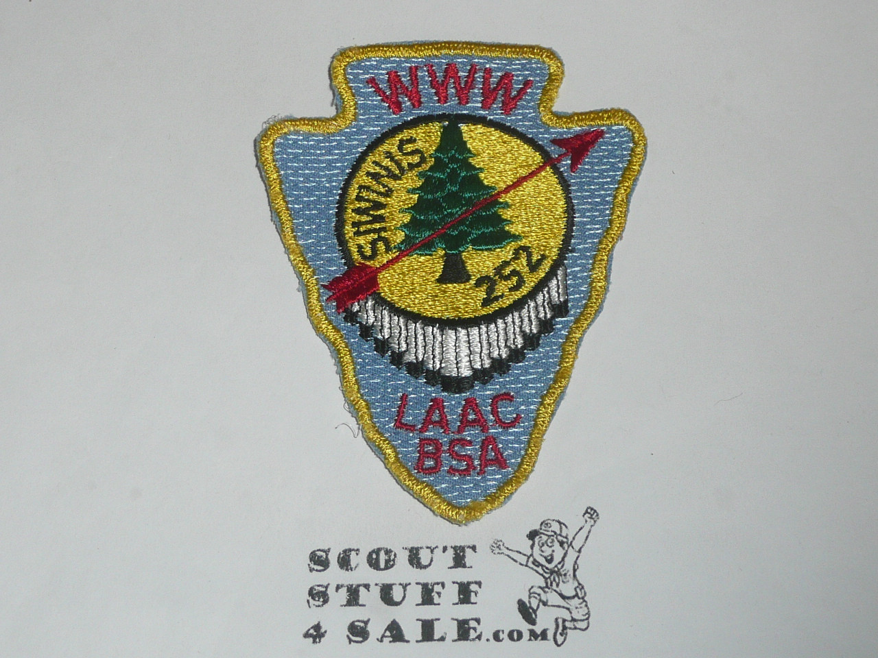 Order of the Arrow Lodge #252 Siwinis a9 Arrowhead Patch