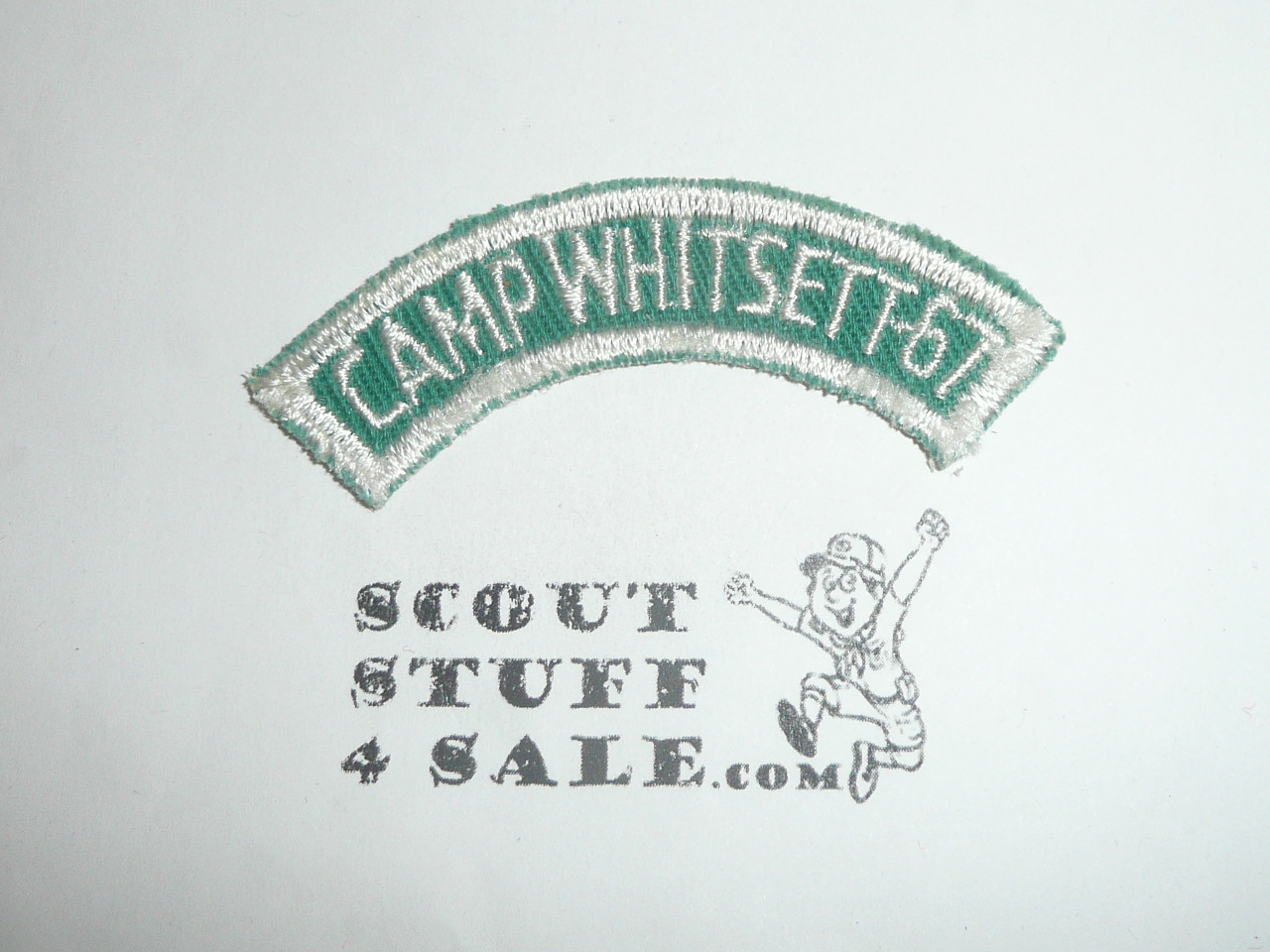 1967 Camp Whitsett Summer Camp Arc Patch - Scout