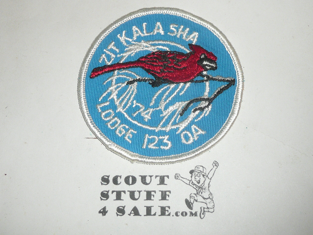 Order of the Arrow Lodge #123 Zit-Kala-Sha 1974 Winter Event Patch
