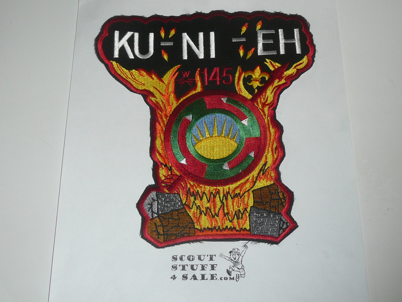 Order of the Arrow Lodge #145 Ku-Ni-Eh j3 Jacket Patch - Boy Scout