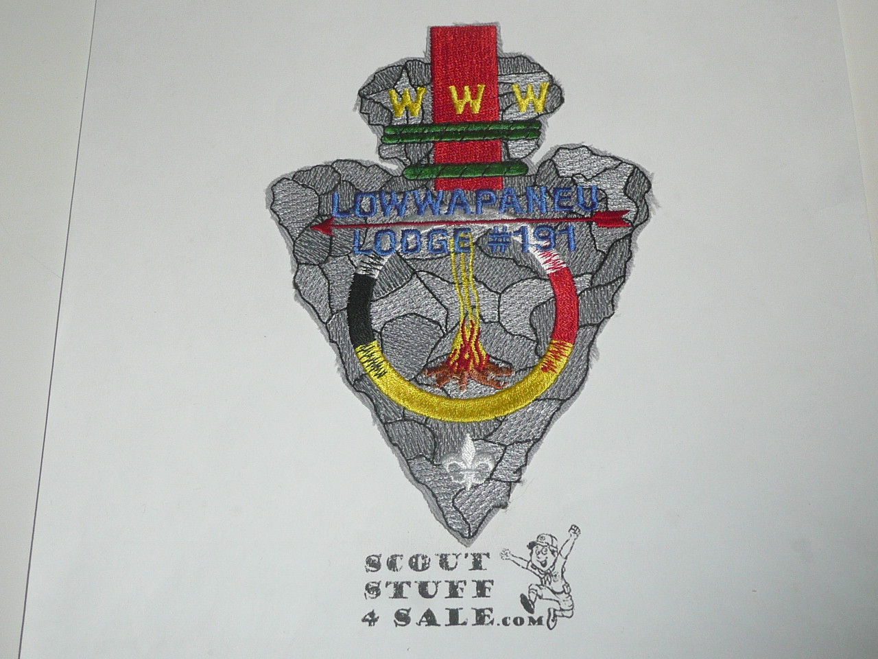 Order of the Arrow Lodge #191 Lowwapaneu j1 Jacket Patch