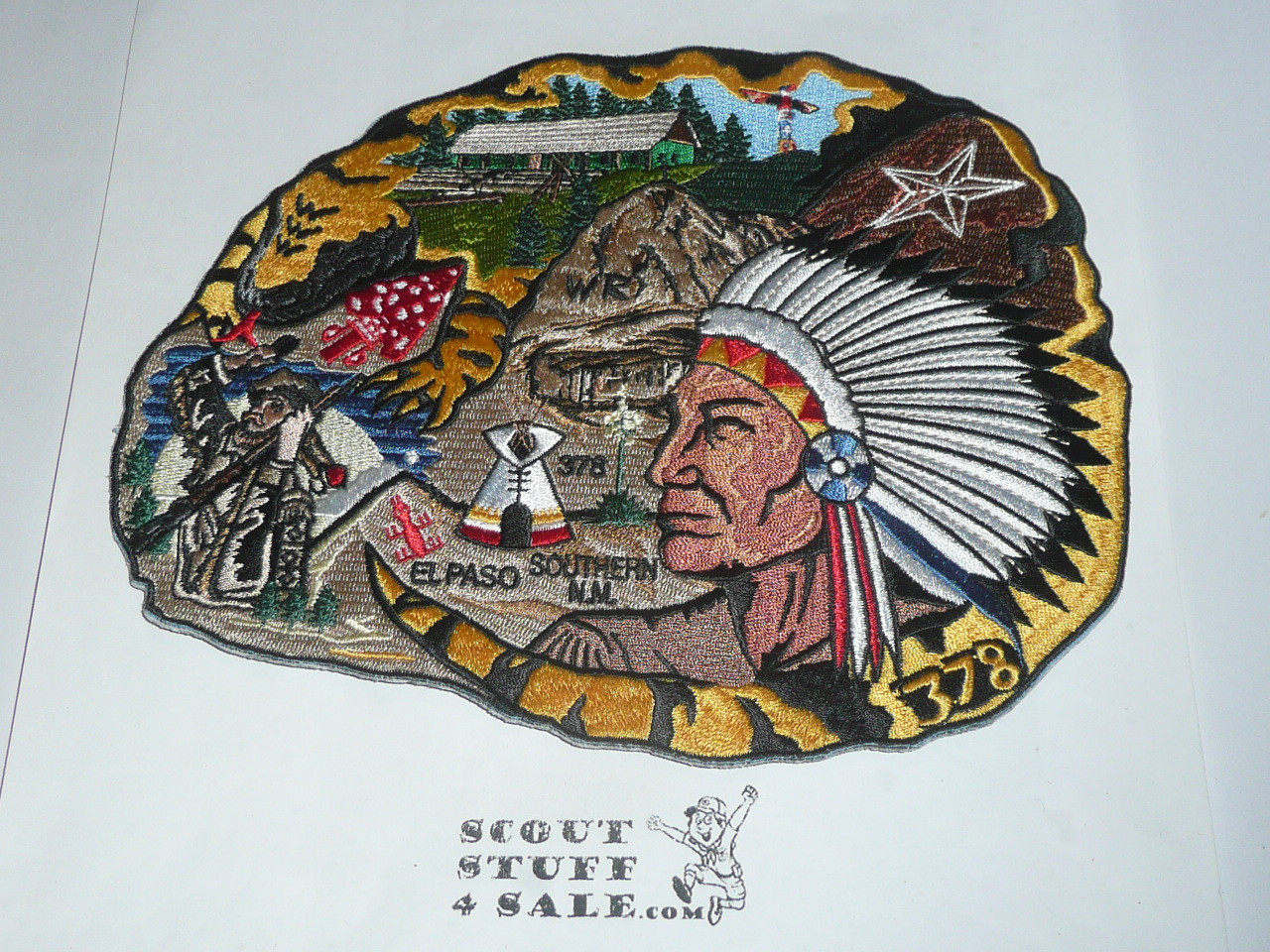 Order of the Arrow Lodge #378 Gila j3 Jacket Patch