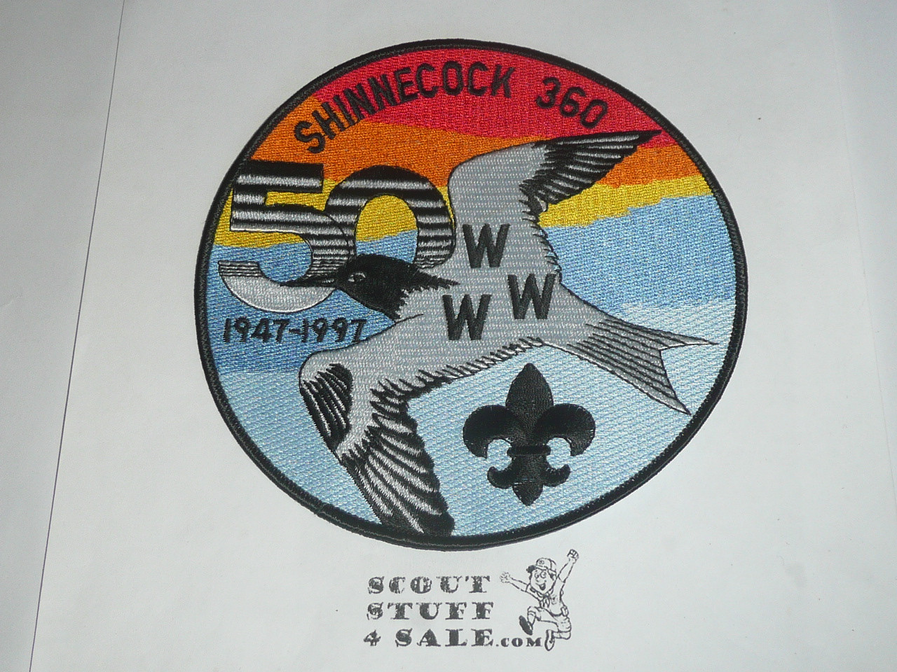 Order of the Arrow Lodge #360 Shinnecock j3 50th Anniversary Jacket Patch