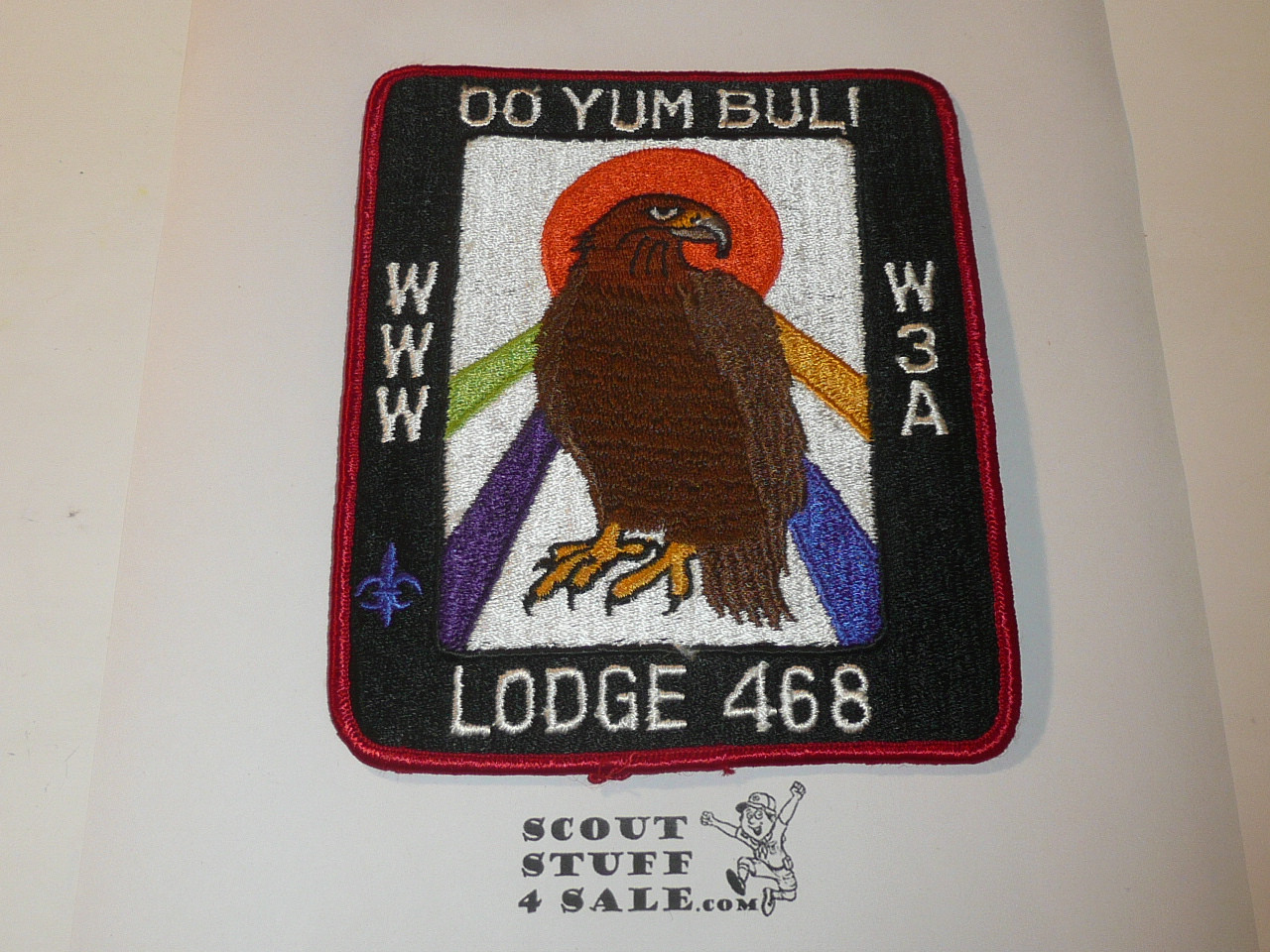 Order of the Arrow Lodge #468 Oo Yum Buli j6 Jacket Patch
