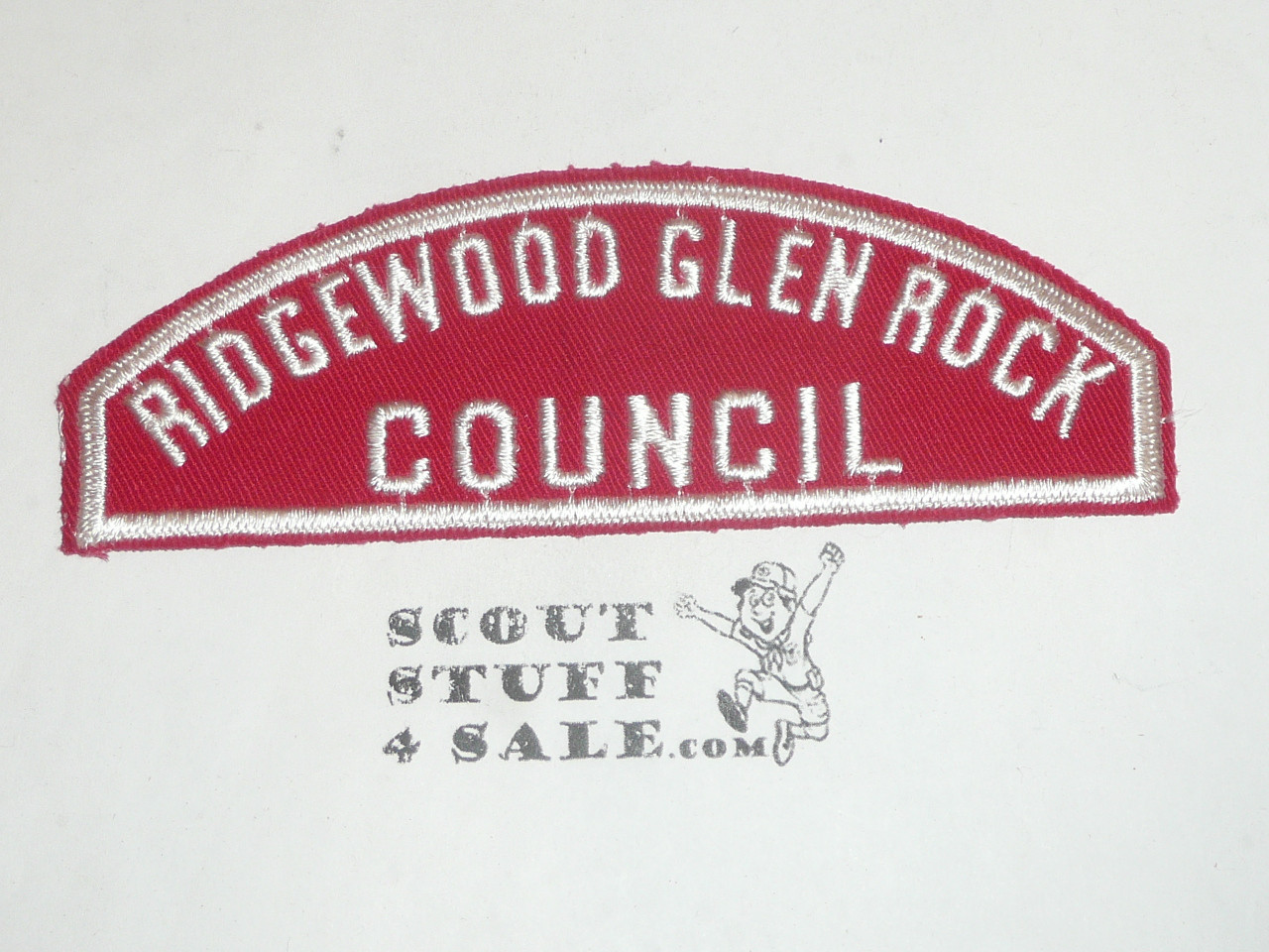 Ridgewood Glen Rock Council Red/White Council Strip