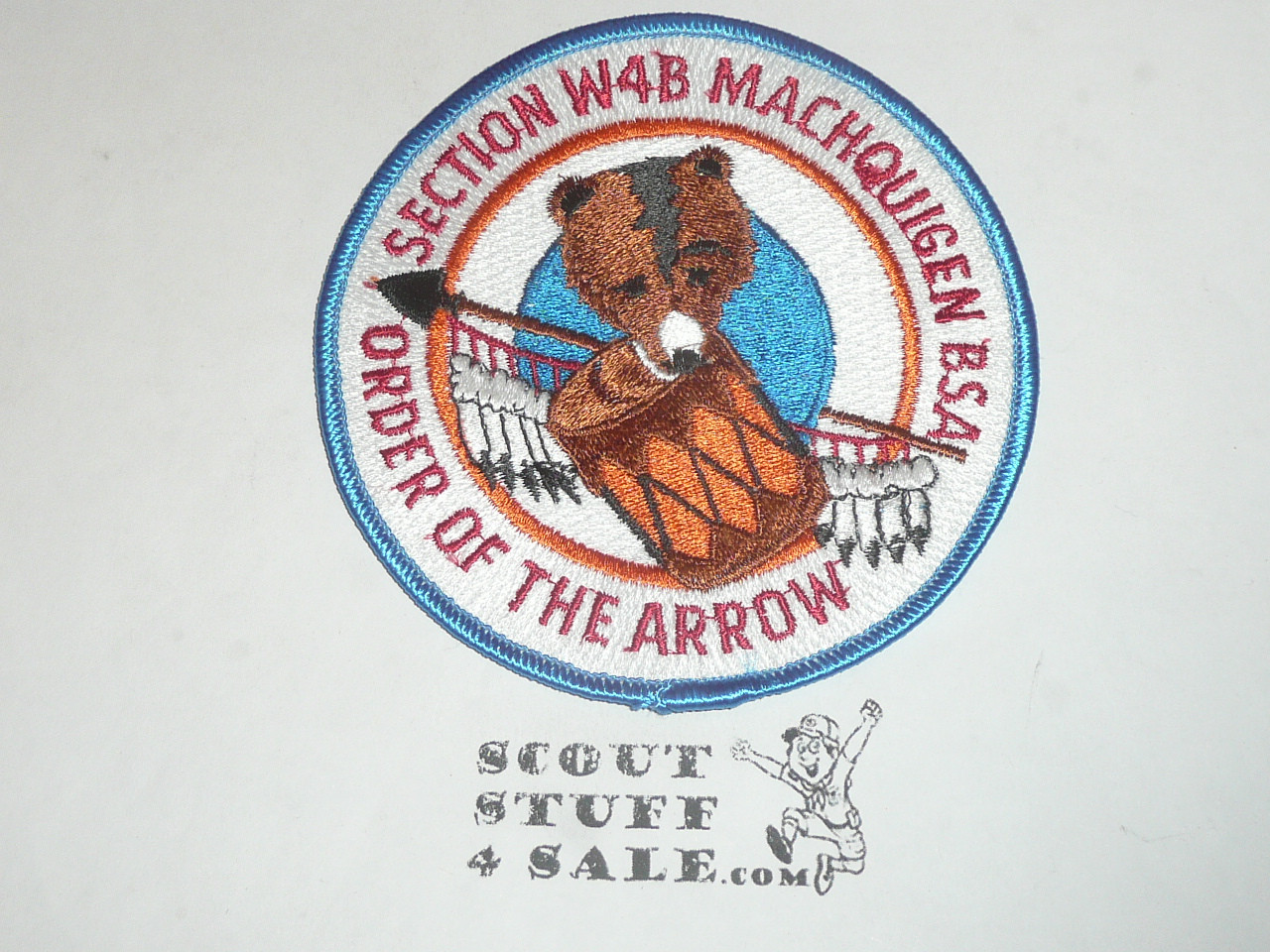 Section W4B Order of the Arrow Patch, blue
