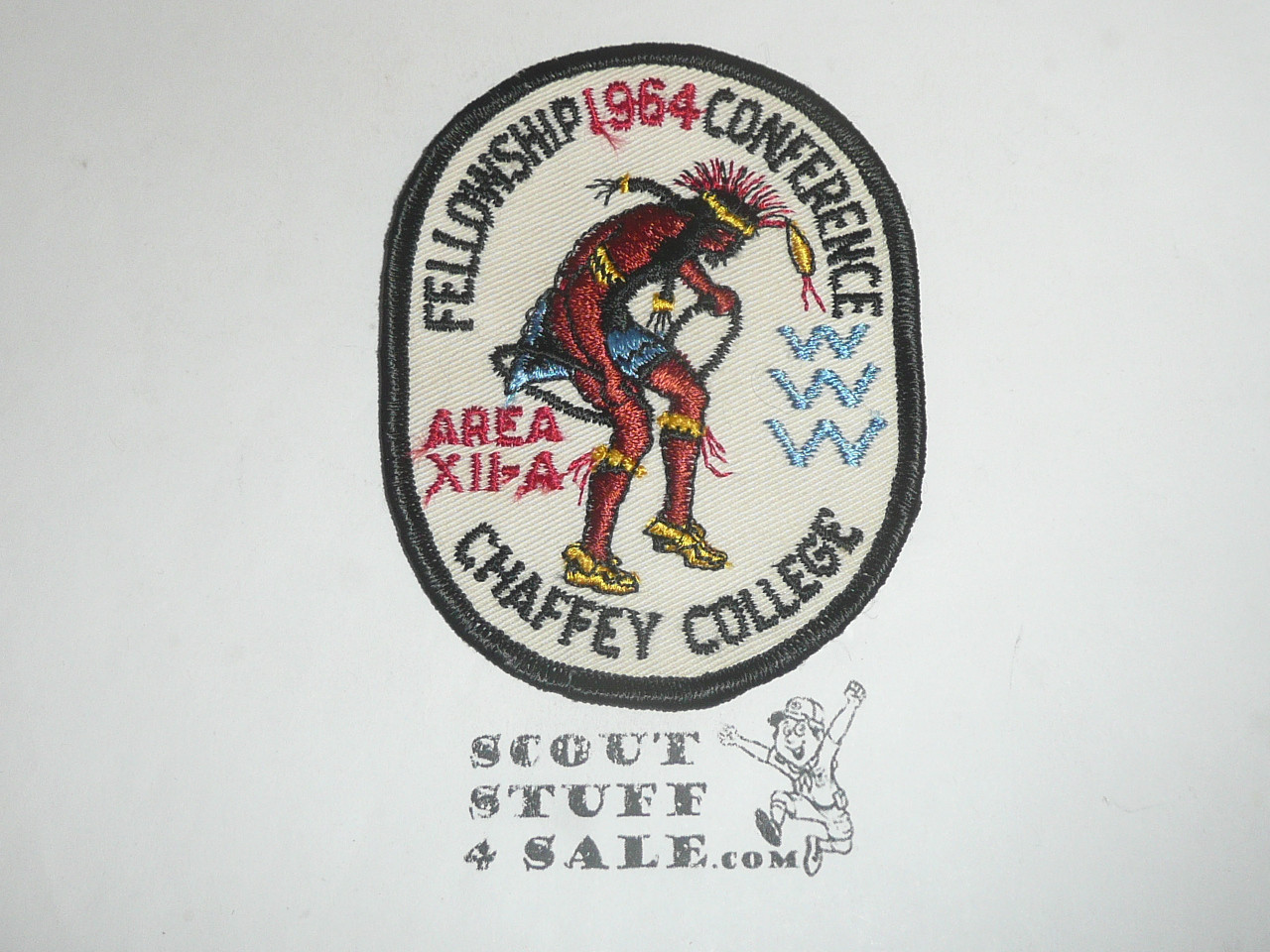 Order of the Arrow Area 12-A (XII-A) 1964 Conference Patch - Scout