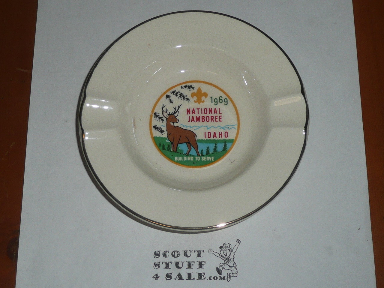 1969 National Jamboree ceramic ash tray