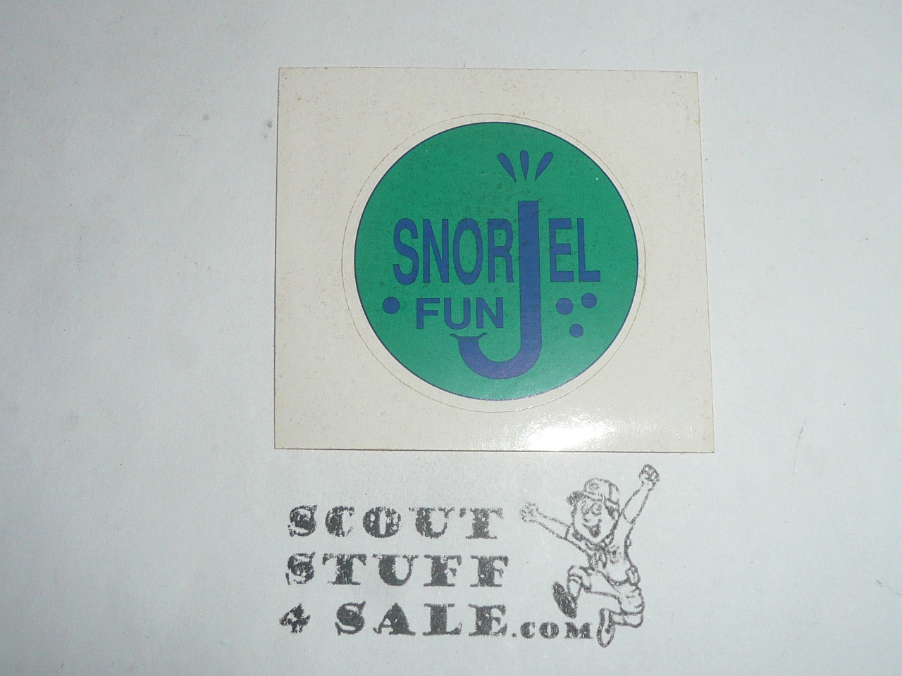 1989 National Jamboree Activity Area Sticker, Snorkeling