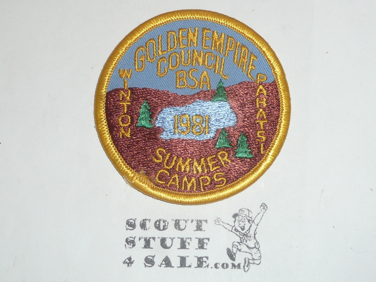 Camp Pahatsi & Winton Patch, Golden Empire Council, 1981
