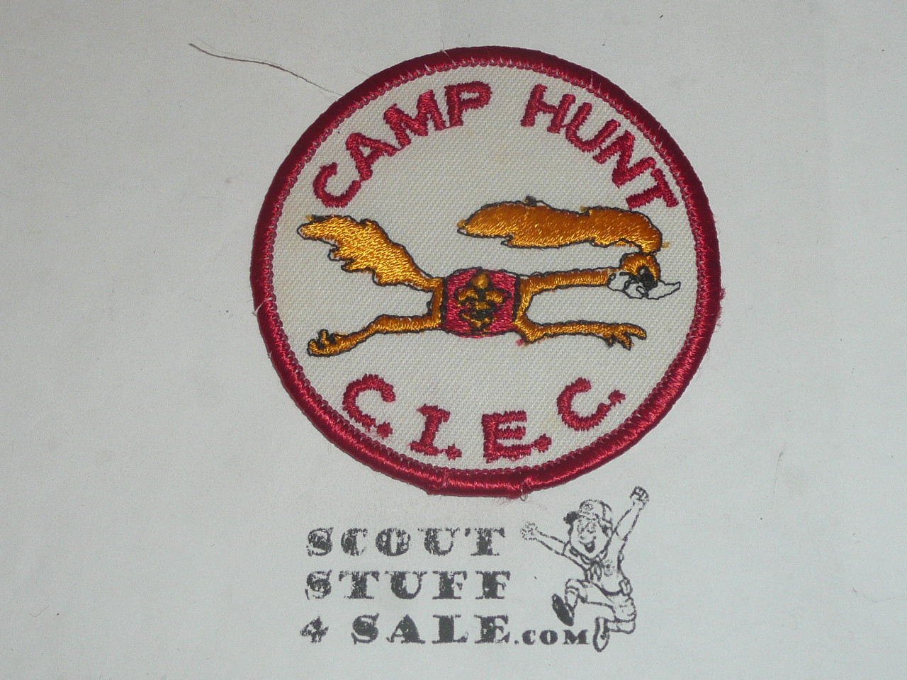 Camp Hunt Patch, California Inland Empire Council, Red Bdr