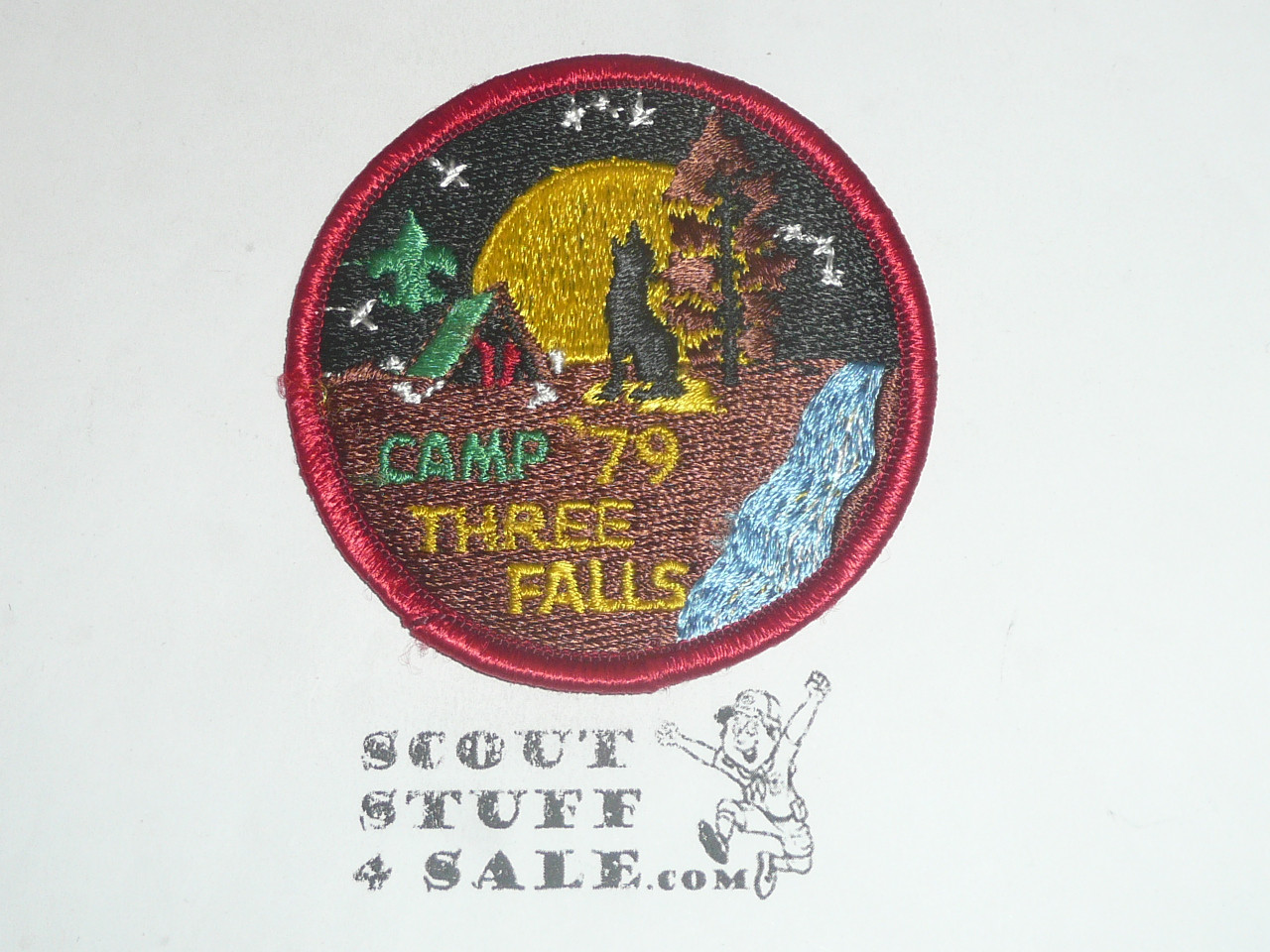 Camp Three Falls Patch, Ventura County Council, 1979