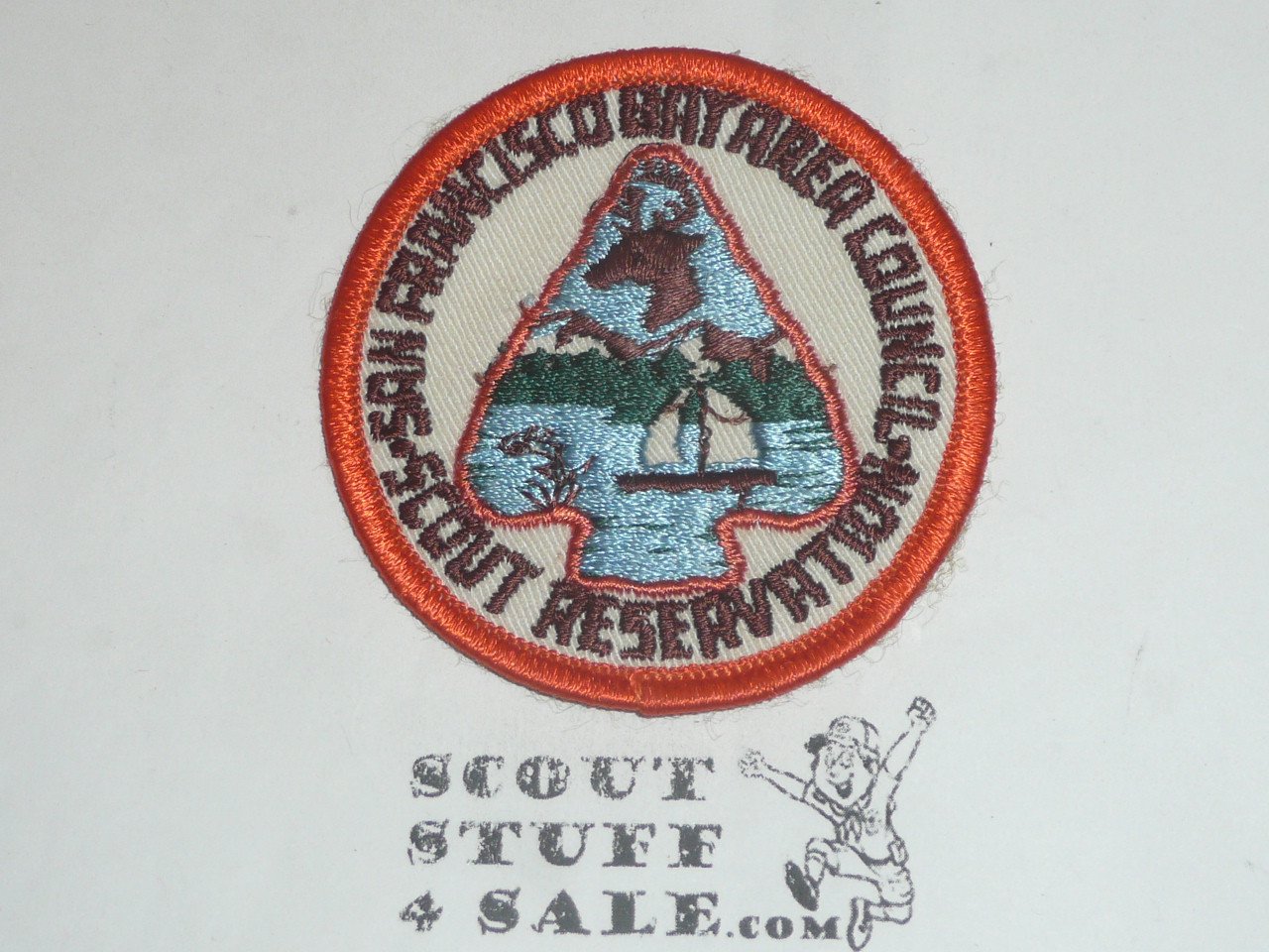San Francisco Bay Area Council Scout Reservation Patch, 1970's