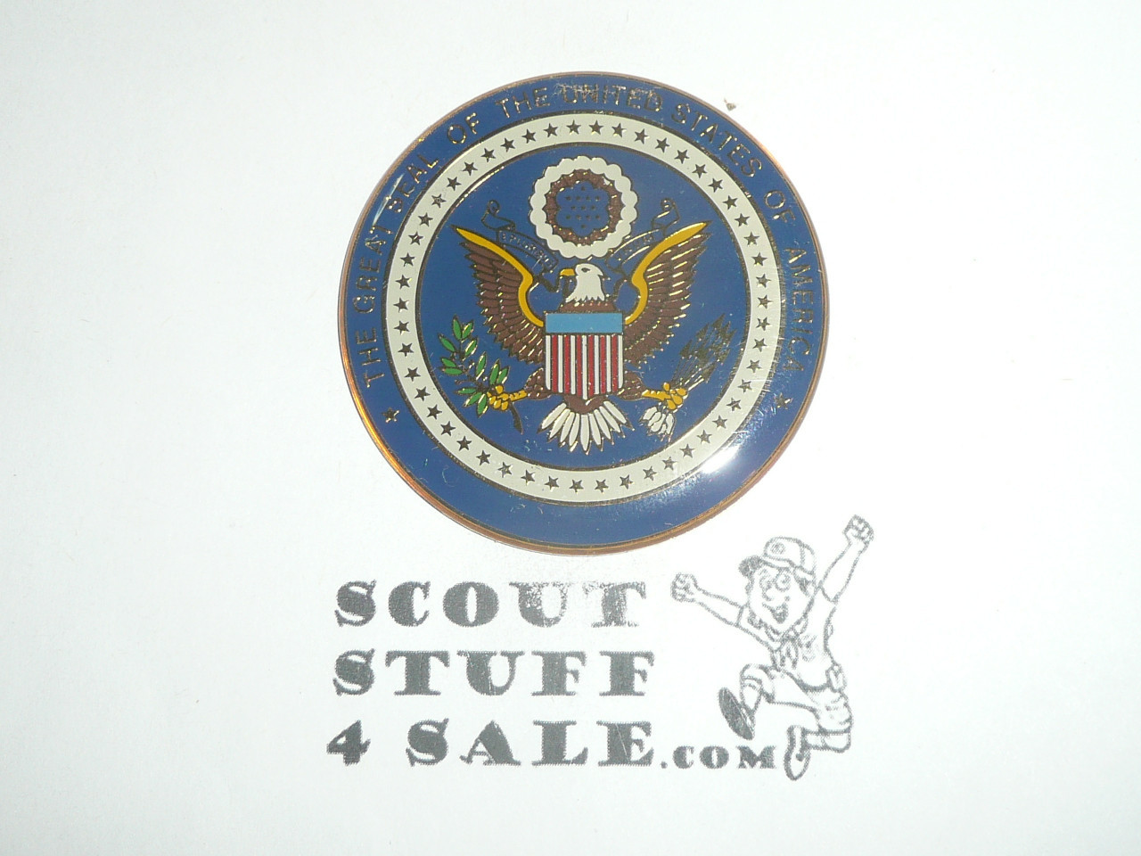 United States of America Refrigerator Magnet, 2" x 1/8"